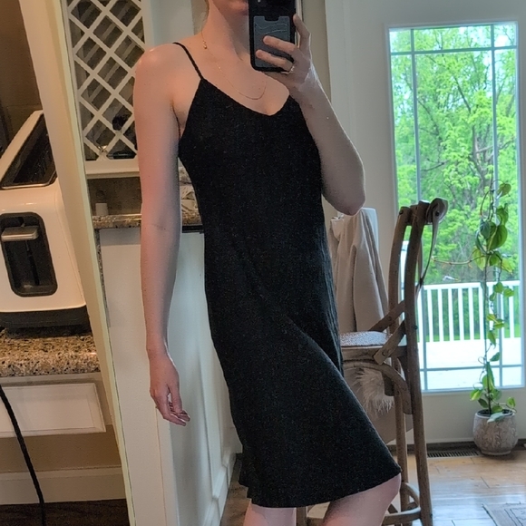 A New Day Black Slip Dress - Picture 5 of 5